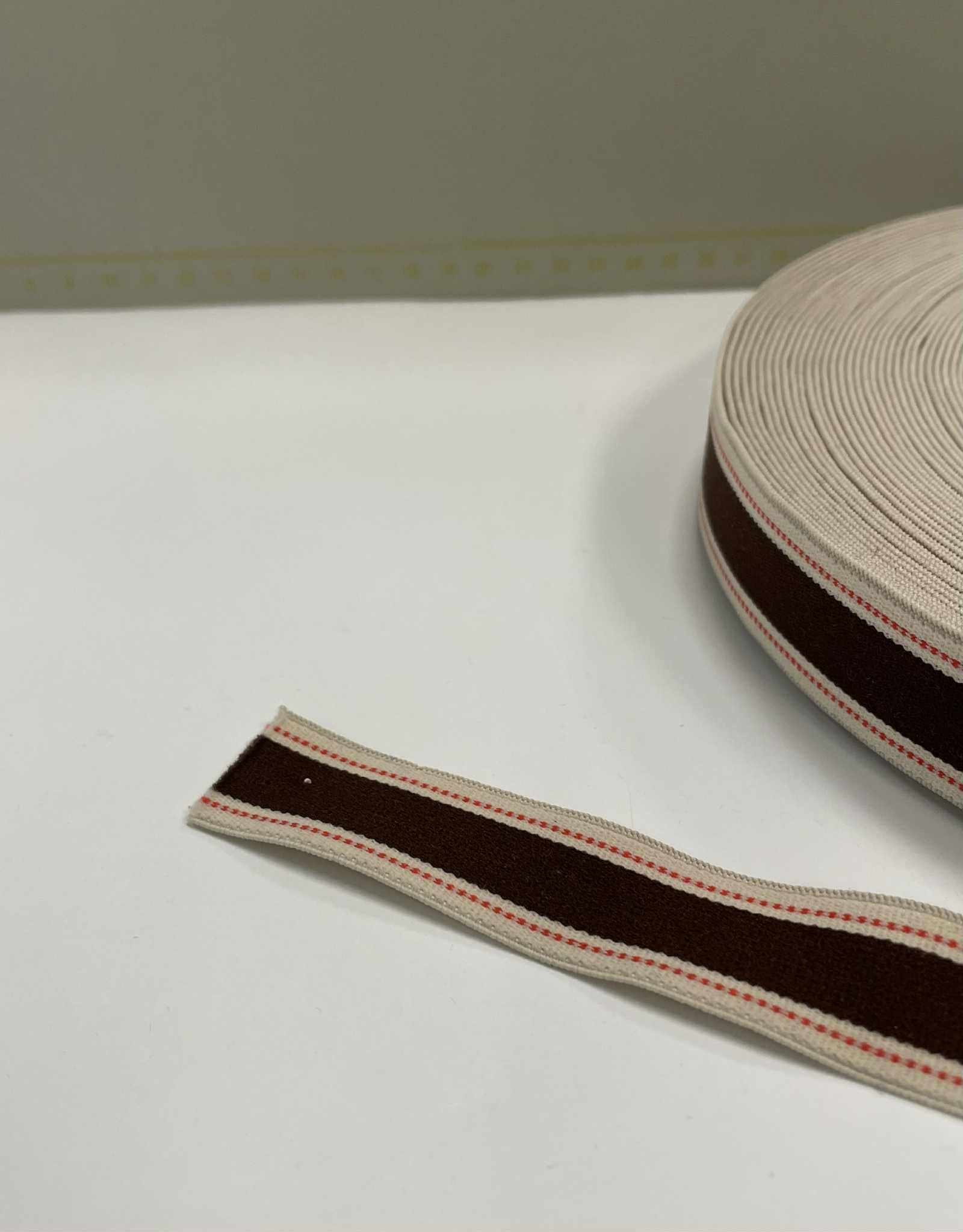 Dekoratyvinė guma 25 mm, Ruda Dekoratyvinė guma 25 mm, Ruda