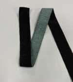 Metalizuota guma 30 mm, Holografinė žalia/juoda