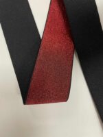 Metalizuota guma 50 mm, Raudona/juoda