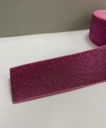 Metalizuota guma 50 mm, Rožinė