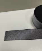 Metalizuota guma 50 mm, Sidabrinė/juoda