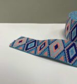 Dekoratyvinė guma 50 mm, Įvairiaspalviai rombai