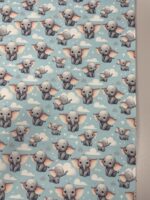 Kilpinis, skaitmeninės spaudos trikotažas Drambliukai tarp debesėlių