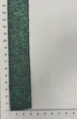 Metalizuota guma 30 mm, Holografinė žalia/juoda (2 nuotr.) — guma | Trys Pelėdos