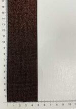 Metalizuota guma 50 mm, Ruda/juoda (2 nuotr.) — guma | Trys Pelėdos