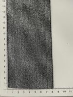 Metalizuota guma 80 mm, Juoda/juoda (2 nuotr.) — guma | Trys Pelėdos