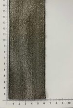 Metalizuota guma 60 mm, Auksinė/juoda (2 nuotr.) — guma | Trys Pelėdos