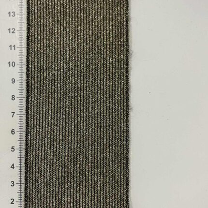Metalizuota guma 60 mm, Auksinė/juoda (2 nuotr.) — guma | Trys Pelėdos