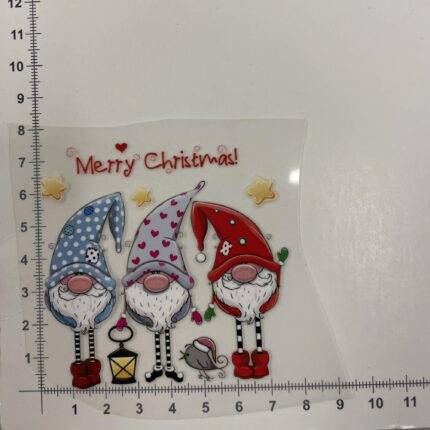 Termoaplikacija Kalėdinis Gnomai