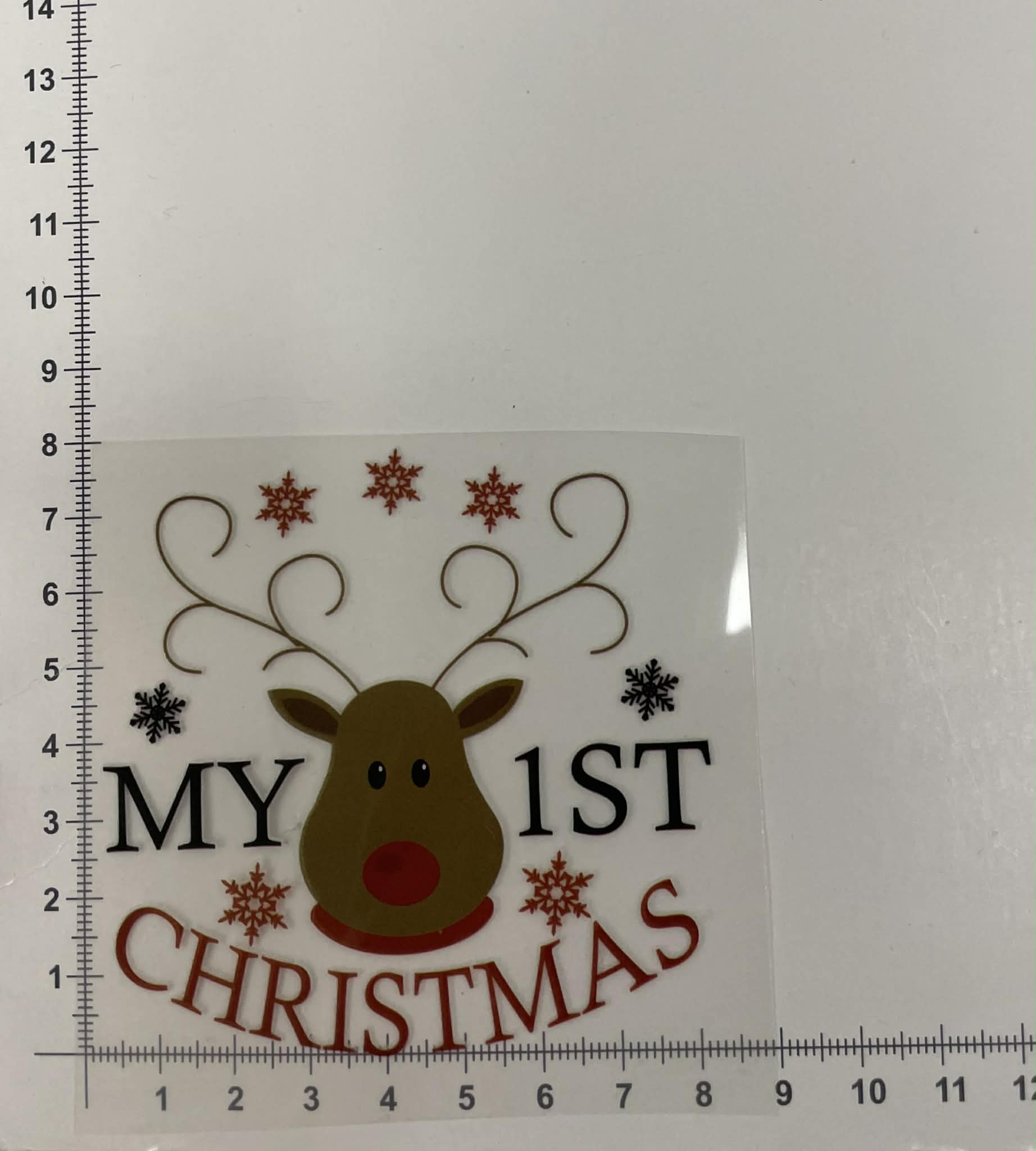 Termoaplikacija My 1st Christmas Termoaplikacija My 1st Christmas