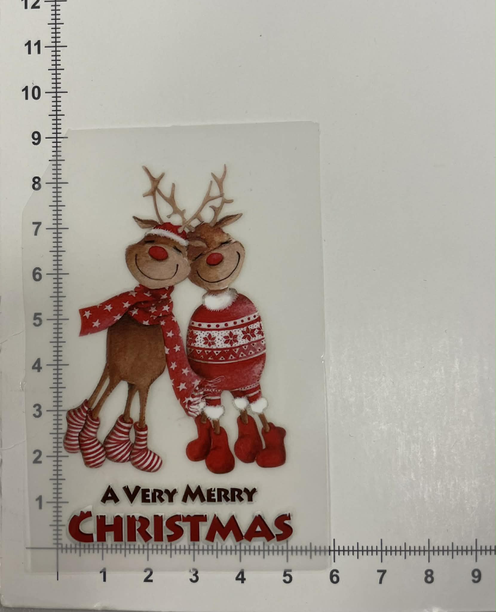 Termoaplikacija A Very Mery Christmas Termoaplikacija A Very Mery Christmas, maža — siuvimo aplikacijos | Trys Pelėdos
