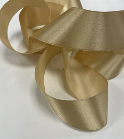 Atlasinė juostelė 40mm, auksinė