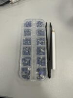 Hotfix kristalų akučių rinkinys, 2000 vnt. dėžu... (3 nuotr.) — Kristalų akutės ir prietaisai joms priklijuoti | Trys Pelėdos