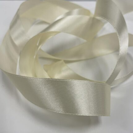 Atlasinė juostelė 25mm, šampaninė