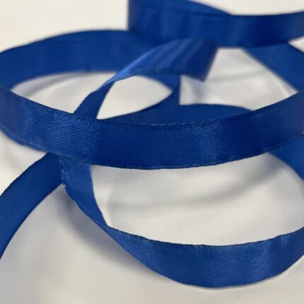 Atlasinė juostelė 15mm, ryški mėlyna