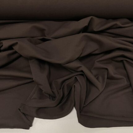 Kilpinis trikotažas ESPRESSO BROWN, 240 g/m2 — trikotažas | Trys Pelėdos