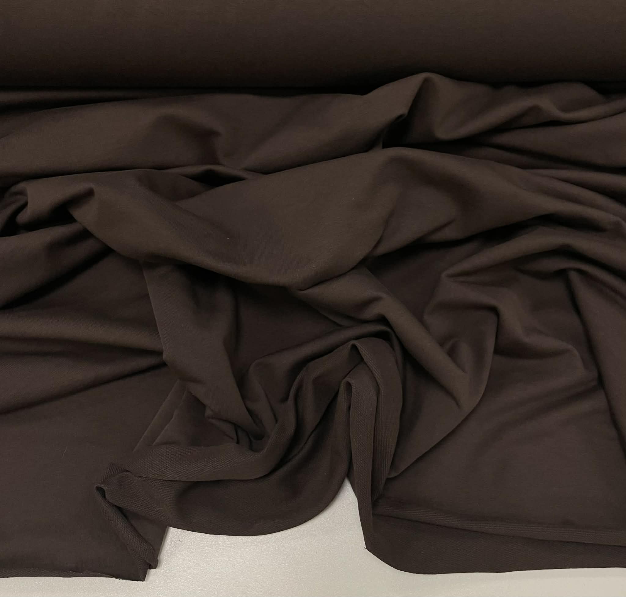 Kilpinis trikotažas ESPRESSO BROWN, 240 g/m2 — trikotažas | Trys Pelėdos