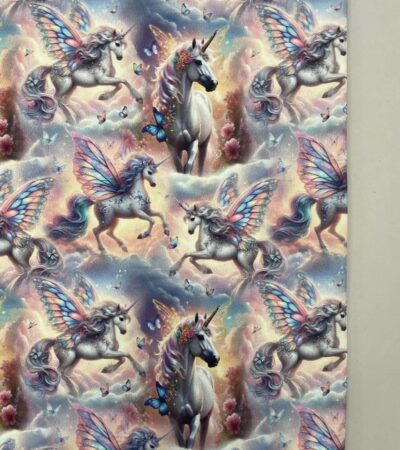 Kilpinis, skaitmeninės spaudos trikotažas Vienaragis