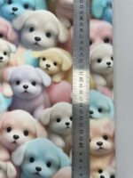 Kilpinis, skaitmeninės spaudos trikotažas Maži šuniukai