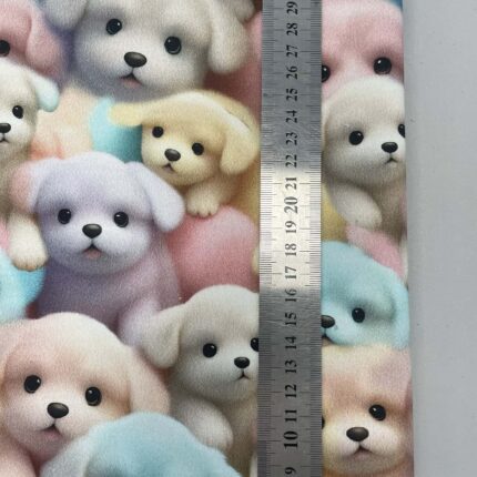 Kilpinis, skaitmeninės spaudos trikotažas Maži šuniukai