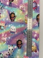 Kilpinis, skaitmeninės spaudos trikotažas Gabi lėlių namai