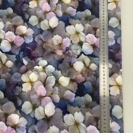 Kilpinis, skaitmeninės spaudos trikotažas Hortenzijos