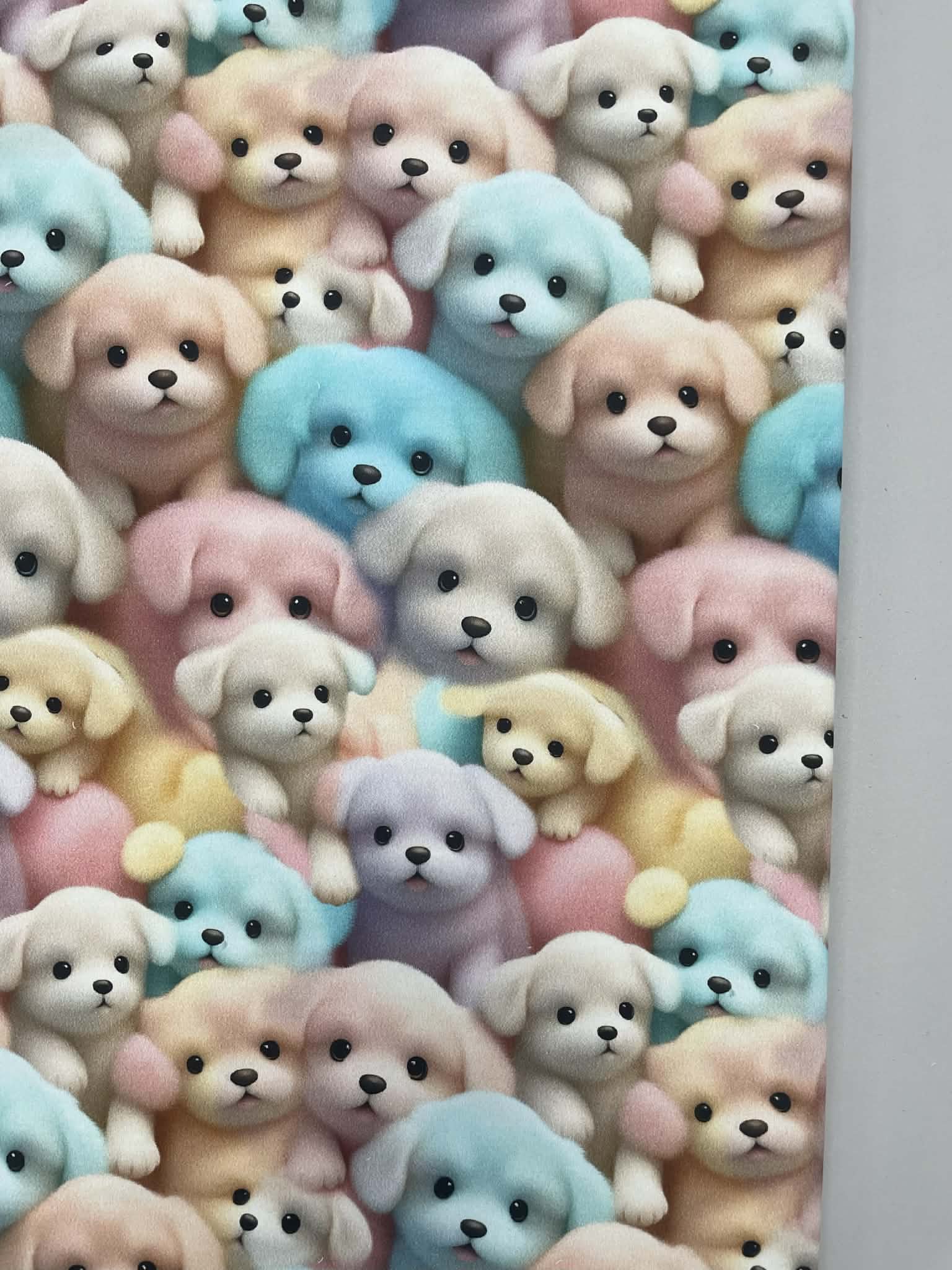 Kilpinis, skaitmeninės spaudos trikotažas Maži šuniukai Kilpinis, skaitmeninės spaudos trikotažas Maži šuniukai