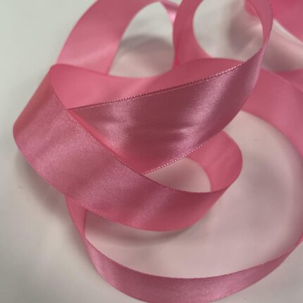 Atlasinė juostelė 30mm,rožinė ryškesnė