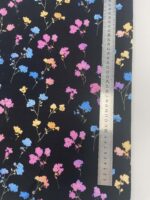 Kilpinis, skaitmeninės spaudos trikotažas Smulkios gėlytės (2 nuotr.) — trikotažas | Trys Pelėdos