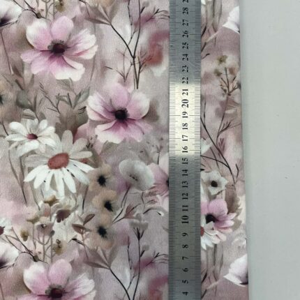 Kilpinis, skaitmeninės spaudos trikotažas Rausva pieva