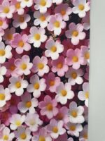 Kilpinis, skaitmeninės spaudos trikotažas Gėlių žiedai