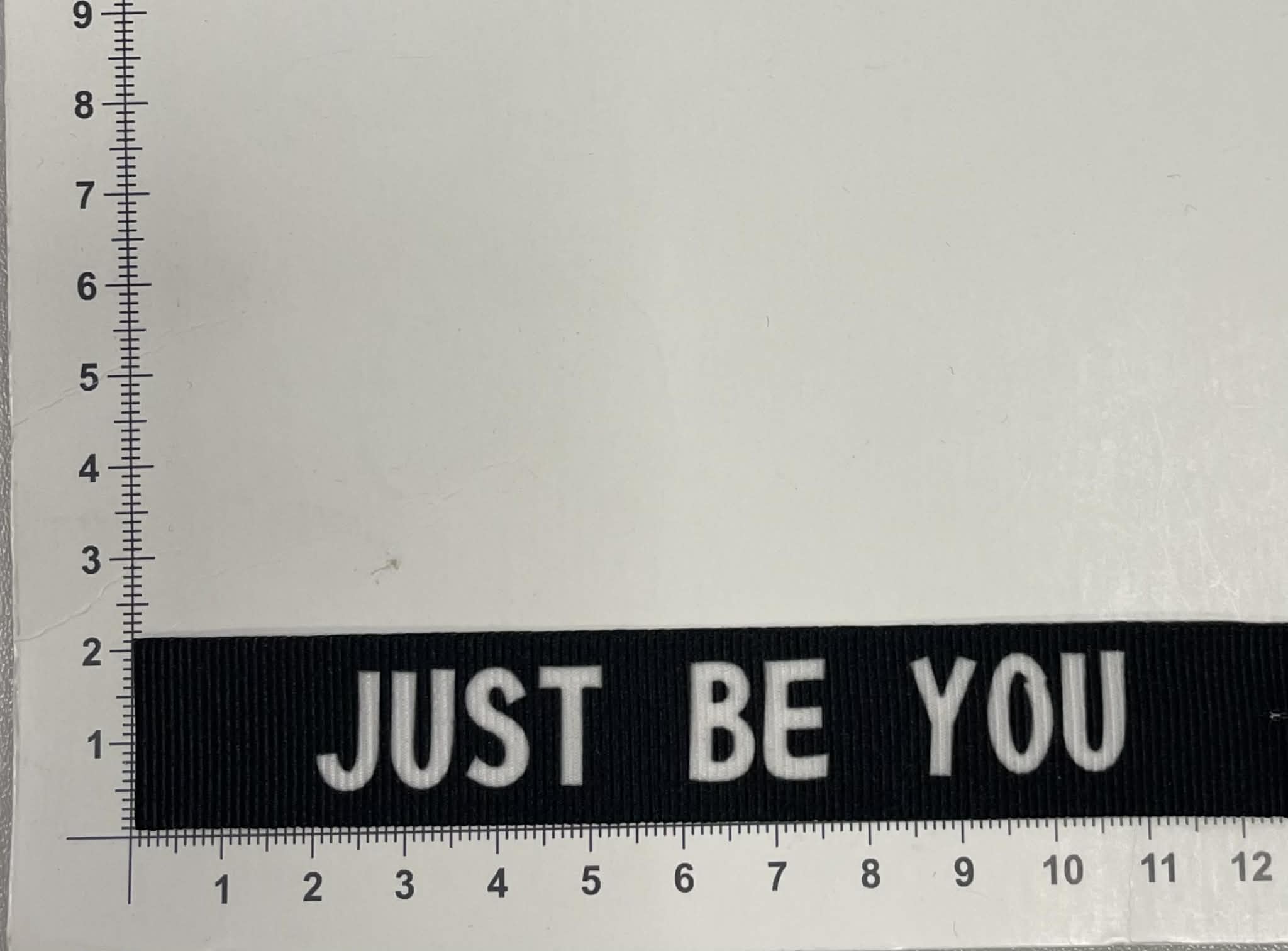 Dekoratyvinė juostelė, 20 mm Just be You (2 nuotr.) — siuvimo juostelė | Trys Pelėdos