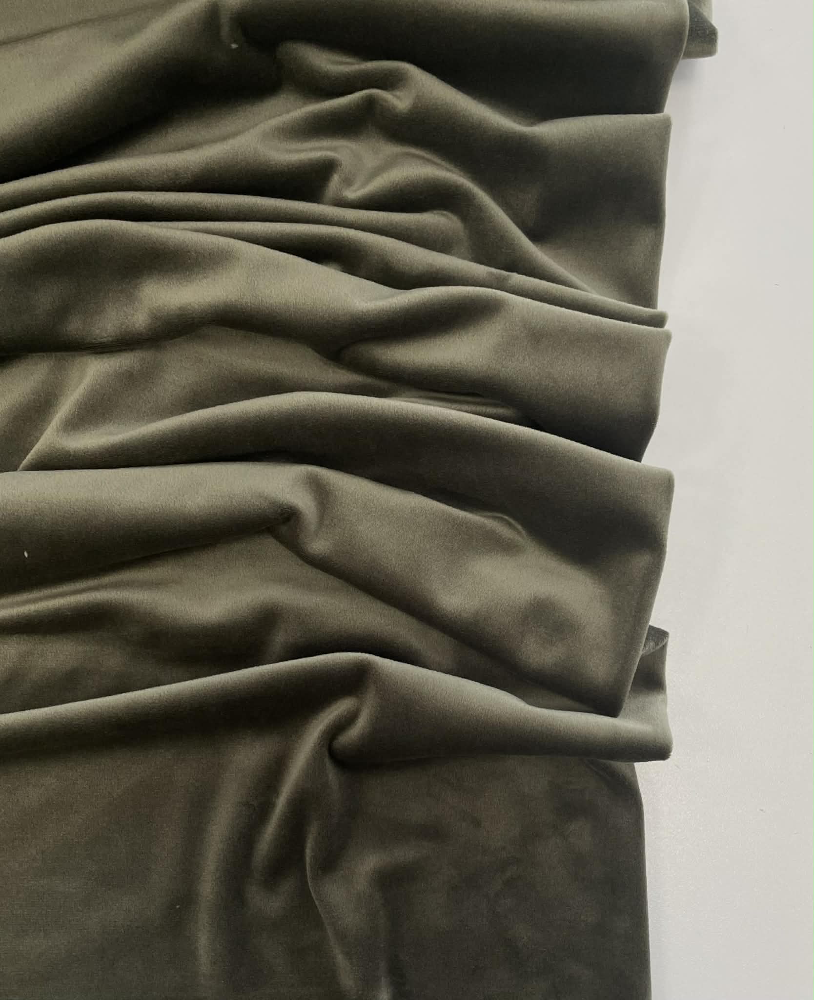 Soft veliūras Chaki Soft veliūras Chaki