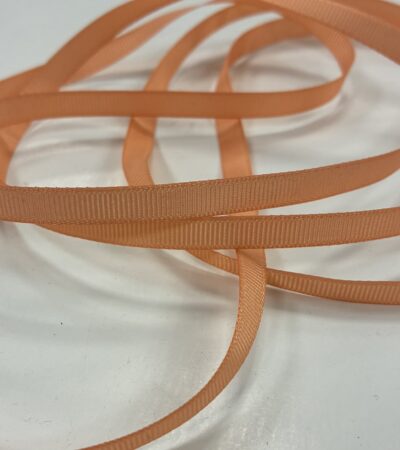 Grosgrain juostelė, 6 mm Persikinė 20