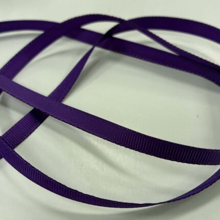 Grosgrain juostelė, 6 mm Violetinė 01