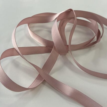 Grosgrain juostelė, 9 mm Pelenų rožė 36