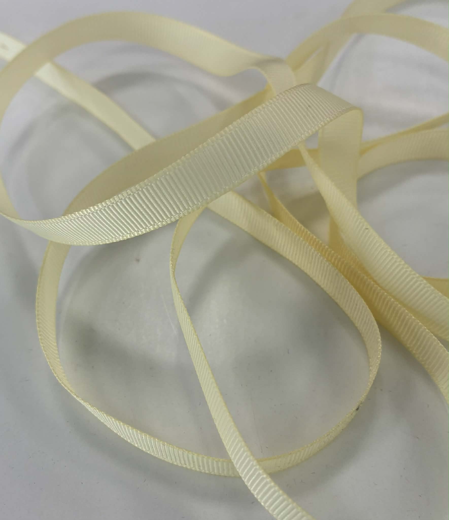 Grosgrain juostelė, 9 mm Gelsva 08 Grosgrain juostelė, 9 mm Gelsva 08