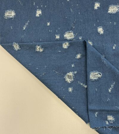 Džinsas Plėšytas mėlynas