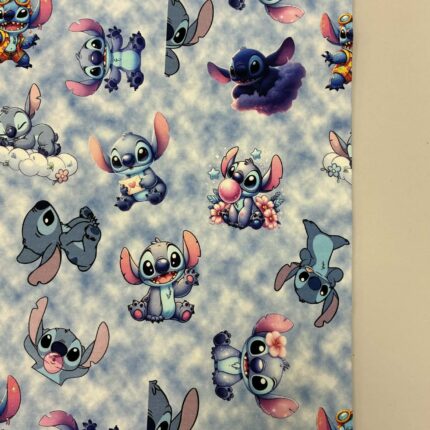 Kilpinis, skaitmeninės spaudos trikotažas Linksmi Stičai