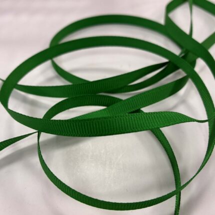 Grosgrain juostelė, 6 mm Žalia 03