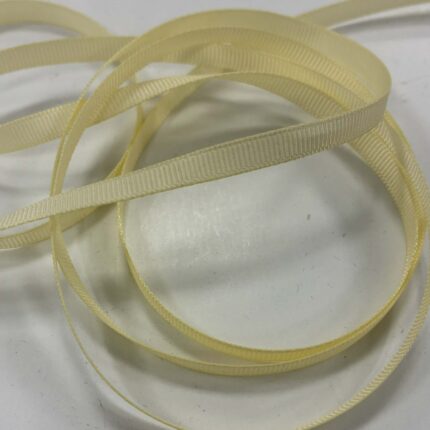 Grosgrain juostelė, 6 mm Gelsva 08