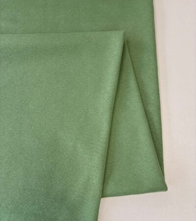 Pašiltintas, storas trikotažas Šalavijo žalia