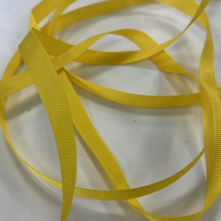 Grosgrain juostelė, 9 mm Geltona 05