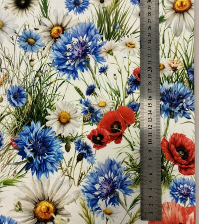 Kilpinis, skaitmeninės spaudos trikotažas Gėlių pieva