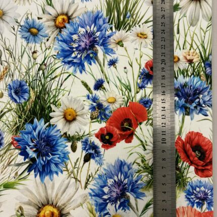 Kilpinis, skaitmeninės spaudos trikotažas Gėlių pieva