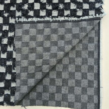 Džinsas Tamsiai mėlyni kvadratėliai