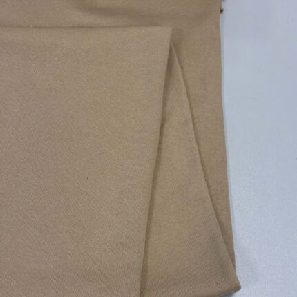 Trisiūlis kilpinis trikotažas Smėlinis