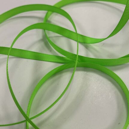 Grosgrain juostelė, 6 mm Salotinė 21
