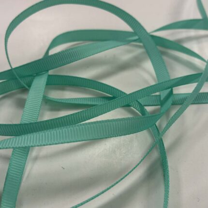 Grosgrain juostelė, 6 mm Mėtinė 11