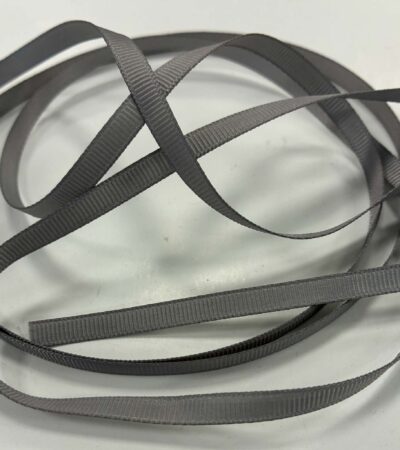 Grosgrain juostelė, 6 mm Pilka 24